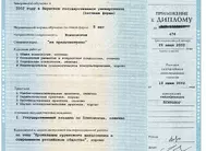 Лицензии Комардиной Лицензии